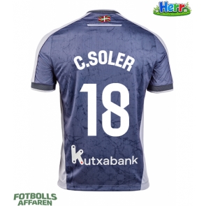 Real Sociedad Carlos Soler #18 Bortatröja 2025-26 Kortärmad